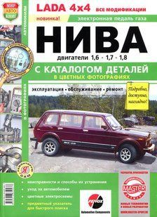 ВАЗ 21213 Полностью ная книга по ремонту и эксплуатации в фото + электросхемы в фото + каталог деталей 6184 фото