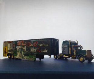 Колекційна іграшкова модель вантажного автомобіля машини 1:87 мод0301 фото