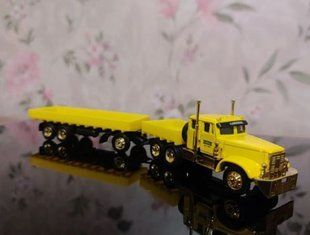 Колекційна іграшкова модель вантажного автомобіля машини 1:87 мод0553 фото