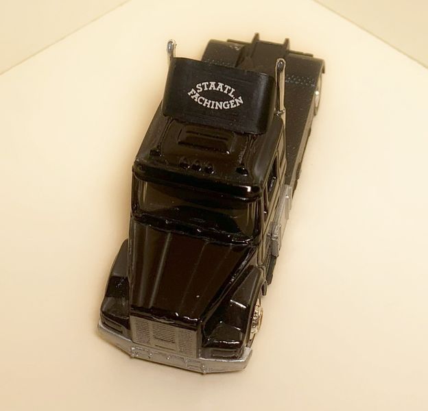 Колекционная игрушечная модель грузового автомобиля машины 1:87 мод0982 фото