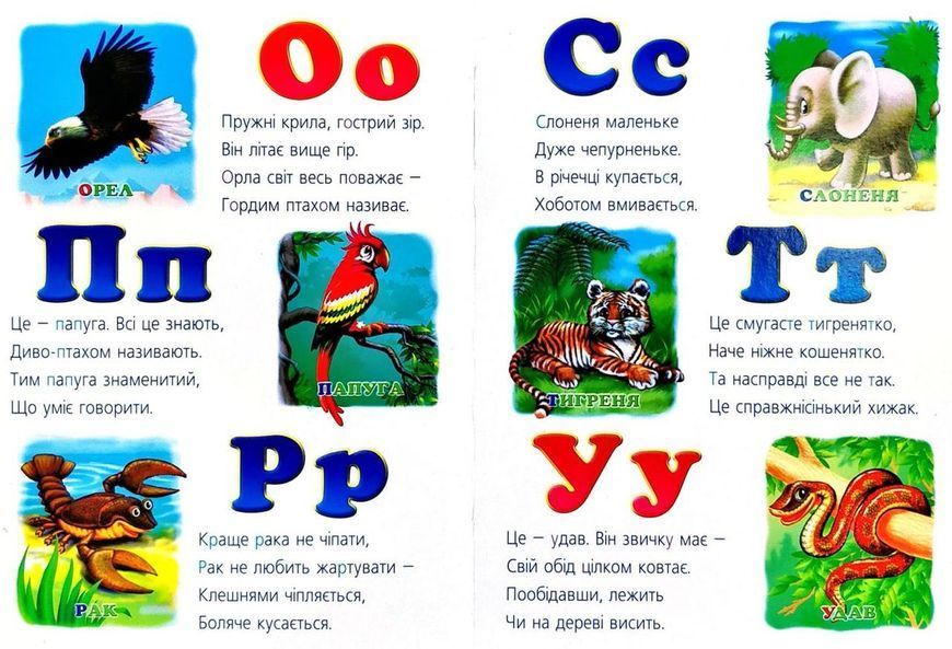 Пухнаста абетка Азбука Книга для самых маленьких з дуже якісного картону 8029 фото