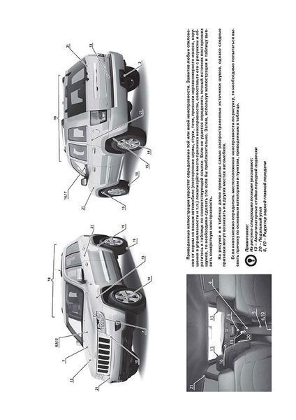 Книга Jeep Grand Chereokee Підручник з Мануал Пособії По Ремонту Експлуатації схеми з 2010 і з 14 бд 7102 фото