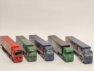 Колекційна іграшкова модель вантажного автомобіля машини 1:87 мод0212 фото