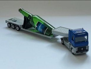 Колекционная игрушечная модель грузового автомобиля машины 1:87 мод0312 фото