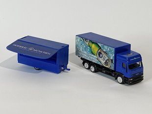 Колекционная игрушечная модель грузового автомобиля машины 1:87 мод0173 фото