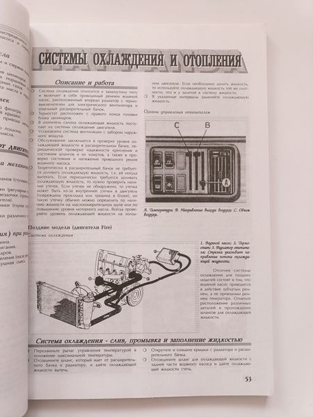 Книга Fiat Panda Руководство Инструкция Справочник Мануал Пособие По Ремонту Эксплуатации Электро схемы 81-95 9562 фото