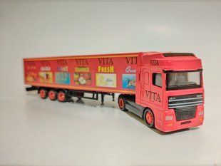Колекційна іграшкова модель вантажного автомобіля машини 1:87 мод0024 фото