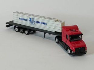 Колекційна іграшкова модель вантажного автомобіля машини 1:87 мод0228 фото