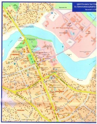 План города Миргород Картография 5216 фото