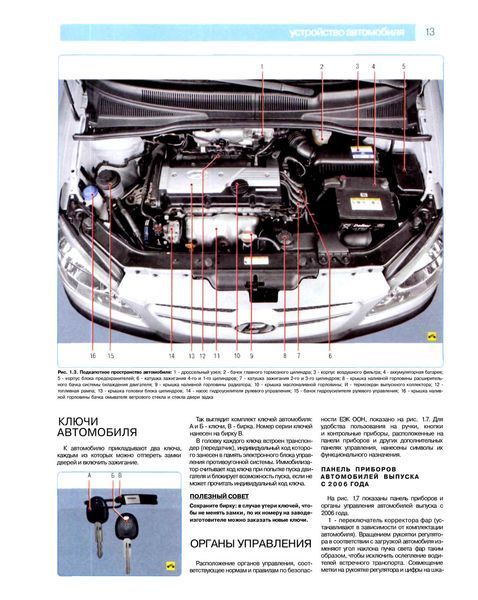 Книга Hyundai Getz Руководство Инструкция Справочник Мануал Пособие по Ремонту Эксплуатации ТО Схемы с02 и с05 9489 фото