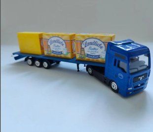 Колекционная игрушечная модель грузового автомобиля машины 1:87 мод0331 фото