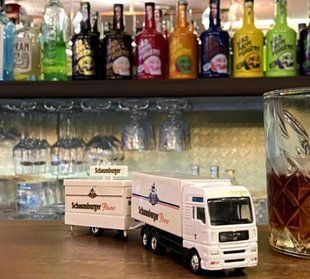 Колекційна іграшкова модель вантажного автомобіля машини 1:87 мод0634 фото