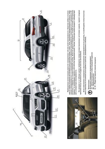 Книга Audi Q3 Руководство Инструкция Справочник Мануал Пособие По Ремонту Эксплуатации электро схемы с2011 бд 6645 фото