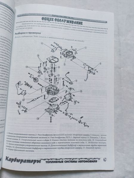 Книга Японские карбюраторы Nikki Руководство Инструкция Справочник Мануал 9235 фото