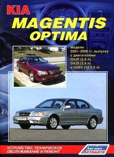 Kia Magentis, Optima рем 01-06 Легіон б 6056 фото