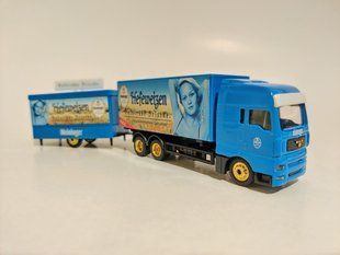 Колекційна іграшкова модель вантажного автомобіля машини 1:87 мод0037 фото