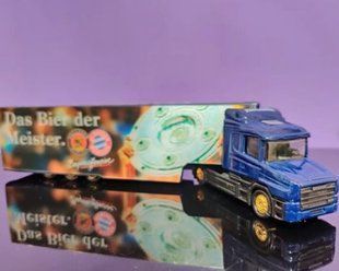 Колекційна іграшкова модель вантажного автомобіля машини 1:87 мод0540 фото