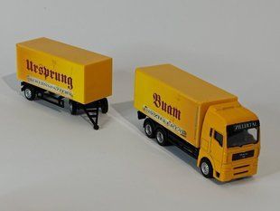 Колекційна іграшкова модель вантажного автомобіля машини 1:87 мод0196 фото