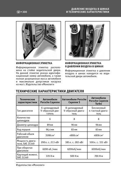 Книга Porsche Cayenne Cayenne Turbo Інструкція Інструкція Книга Мануал Позізізі По Експлуатації та ТО з 07 6469 фото