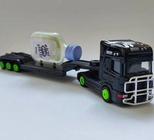 Колекционная игрушечная модель грузового автомобиля машины 1:87 мод0349 фото