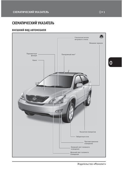 Книга Lexus RX 350 Руководство Инструкция Справочник Пособие По Эксплуатации техническому обслуживанию ТО с 03 5964 фото